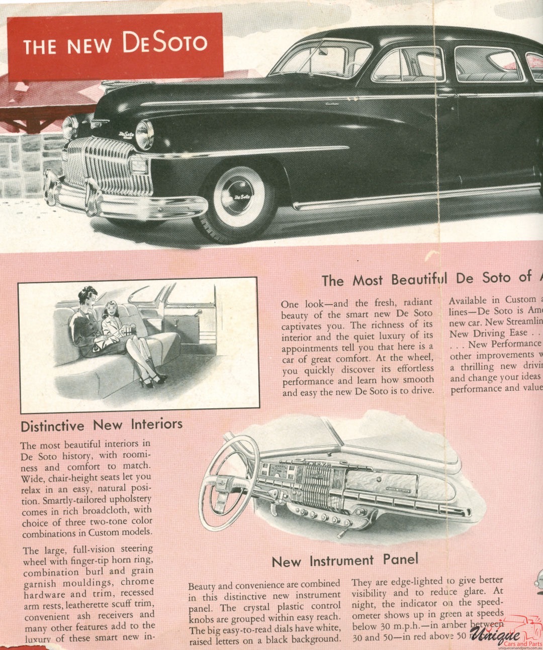 1946 DeSoto Brochure Page 4